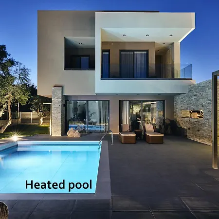 ヴィラ Aguacate Meliti With Heated Private Swimming Pool